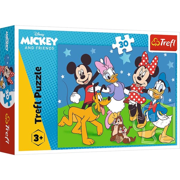 Disney Musse Pigg-pussel, 30 bitar, 27x20 cm