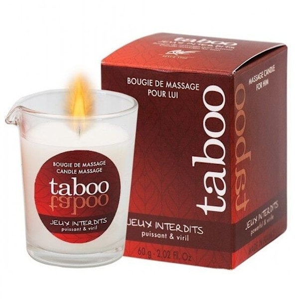 Ruf - Taboo Massagelys Til Ham Jeux Interdits Wild Lichen Aroma