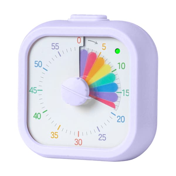 Visuel timer til børn og voksne, 60 minutter, justerbar lydstyrke