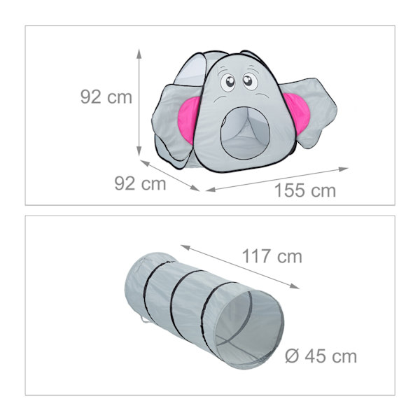 Pop-up leikkiteltta Elephant