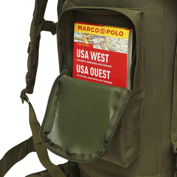 Taktisk ryggsäck, Eagle Green, 70L kapacitet