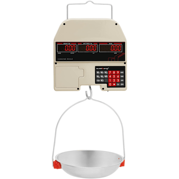 LED butikshängvåg 30 kg / 0,005 kg