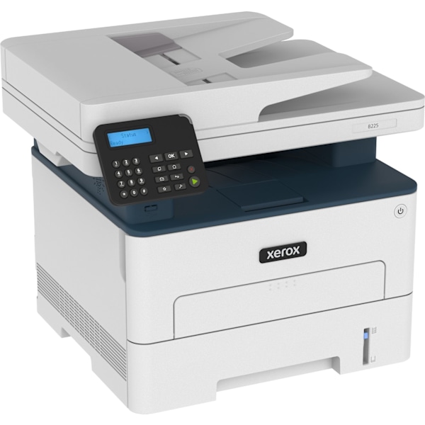 Xerox B225 - sort/hvid laser multifunktionsprinter