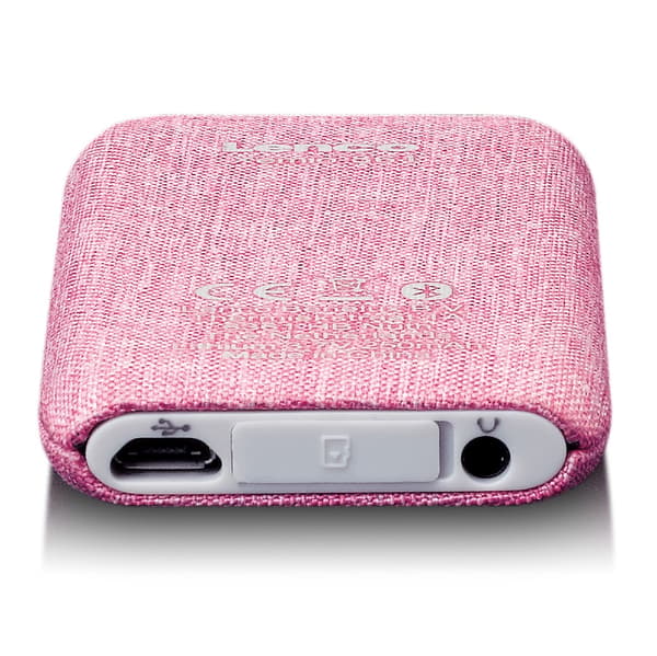 MP3/MP4-soitin Bluetoothilla, 8 Gt, Vaaleanpunainen, FM-radio