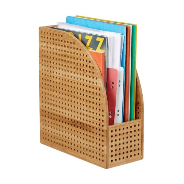 Tidskriftssamlare A4 bambu