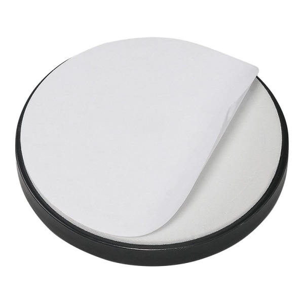 Keltainen 58mm itseliimautuva heijastin pohjalevyllä 2 kpl läpipainopakkauksessa