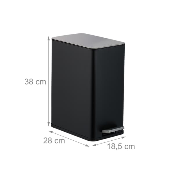 Pedal Bin 10L – Soft-Close, Hands-Free-hävitys