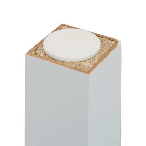 Soffbord 2 hyllor vita