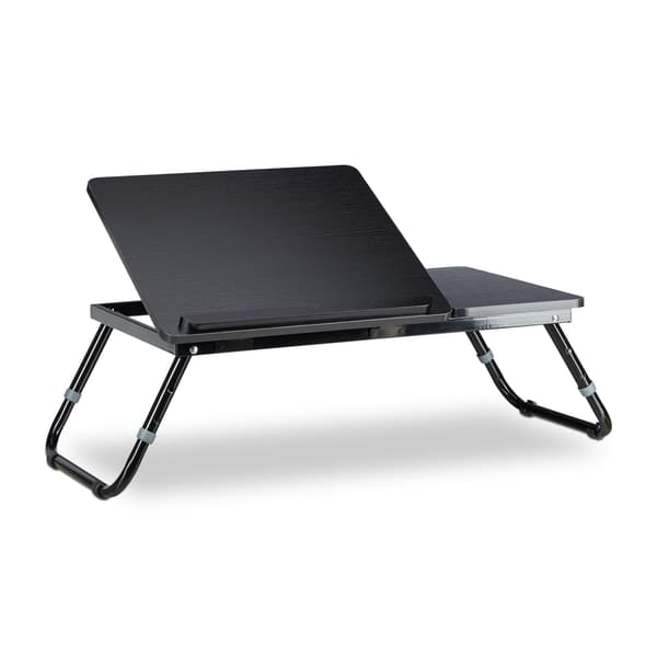 Laptopbord för sängen svart