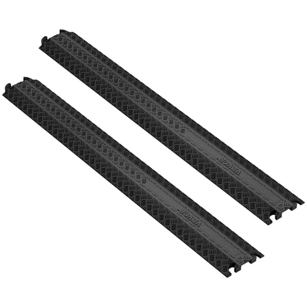 Ramp för nedfallskabel, 2-pack, 100 cm, 907 kg lastkapacitet