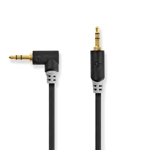 Stereo Audio kabel | 3.5 mm Hanstik | 3.5 mm Hanstik | Guldplate