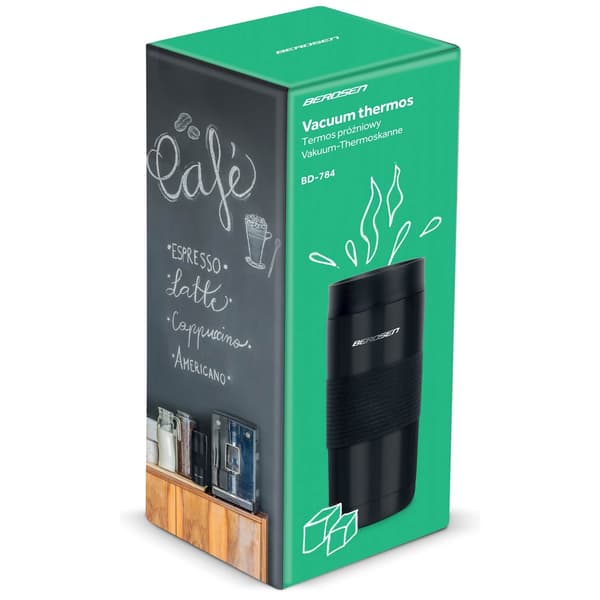 Højkvalitets vakuum termokande 590 ml BD-784 sort