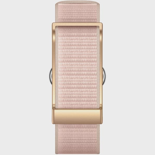 Fitnesstracker uden display, lyserøde og blå remme