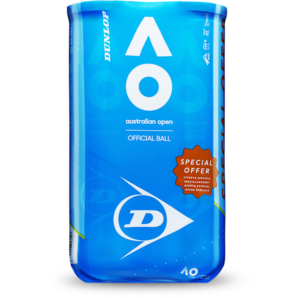 Dunlop Australian Open - tennisboll, 8 st