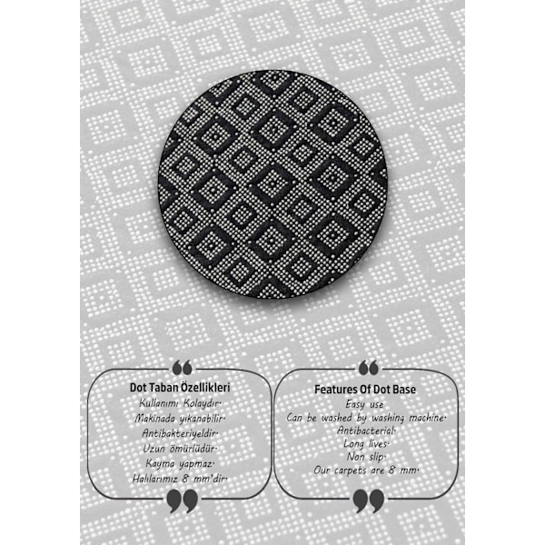 Bathmat Order Circle Djt 120