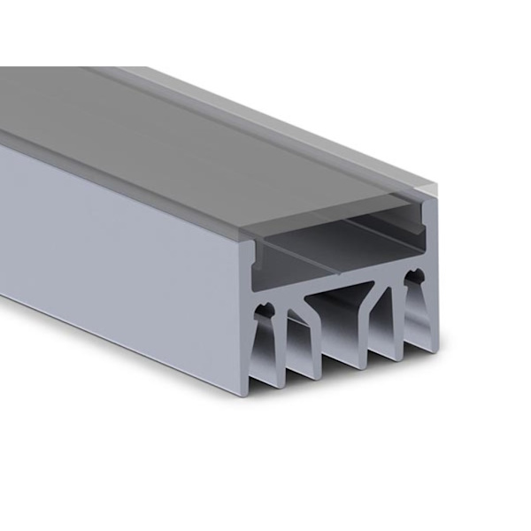 Premium High Performance Led-profiili - 2 M - hopea