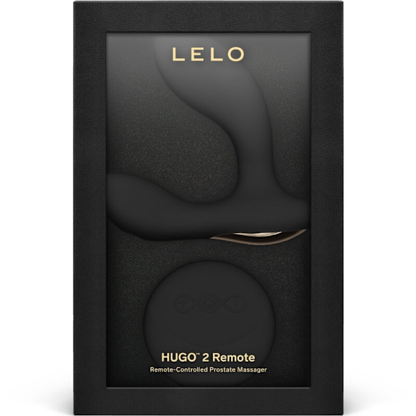 Lelo - Hugo 2 Prostate Massager -kaukosäädin, musta