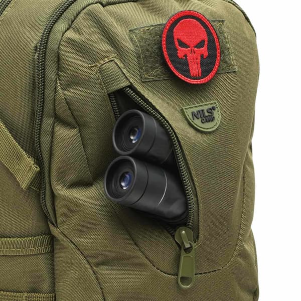 Taktisk rygsæk, 25L, grøn, holdbart design