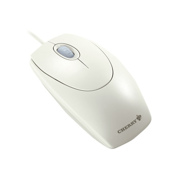 CHERRY WheelMouse - Mus - højre- og venstrehåndet - optisk - 3 knapper - kablet - PS/2, USB