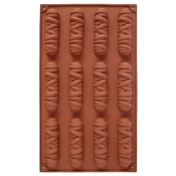 Silikone bageform til småkager og praliner, 29x17 cm
