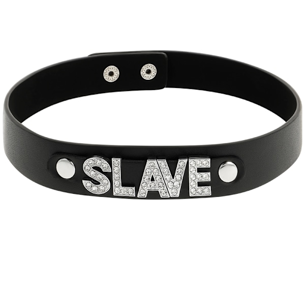 Coquette Chic Desire - Slave Vegan Læder Choker