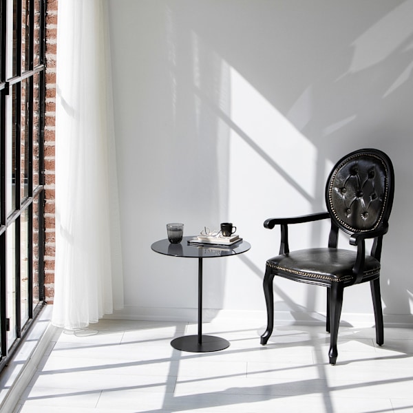 Sidobord Chill-Out - Svart, mörkgrå