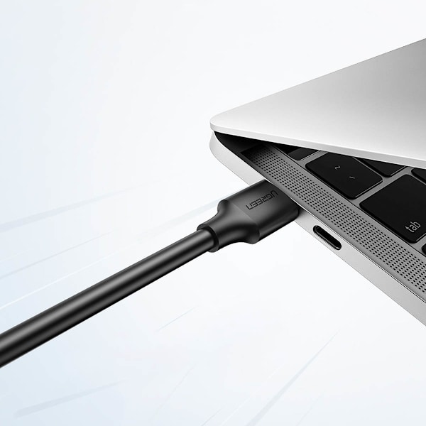 Kabel USB-A 3.0 5Gb/s 0.5m sort