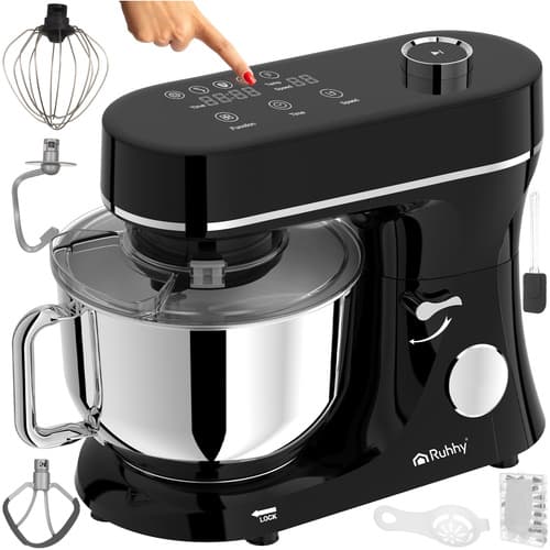 Opvarmet skål foodprocessor, multifunktion, 2L kapacitet