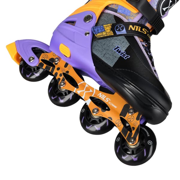 Inline-skøjter, Twist Yellow, Størrelse S (31-34)
