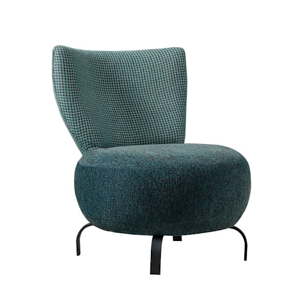Wing Chair Loly - Turkis