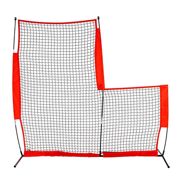 Baseboll Softboll L-skärm 7x7 Ft Pitcher Skyddsnät