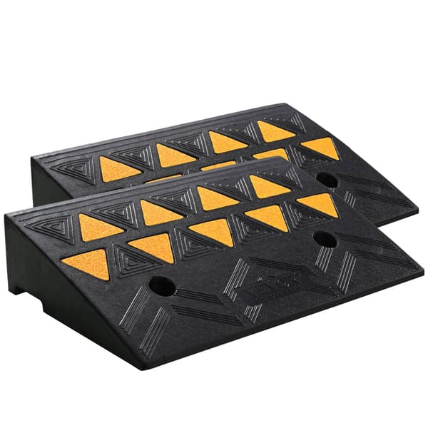 Gummikantramper 2-pack, 11,3 cm höjd, 4,3 ton