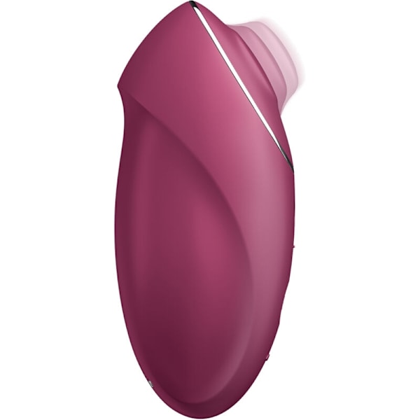 Satisfyer - Tap & Climax 1 Lay-On Vibrator Rød