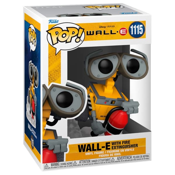 POP-figuuri Disney Wall-E - Wall-E palosammuttimen kanssa