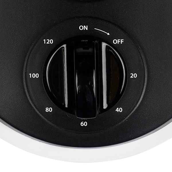 Tårnventilator 79cm Hvid med Indbygget Timer