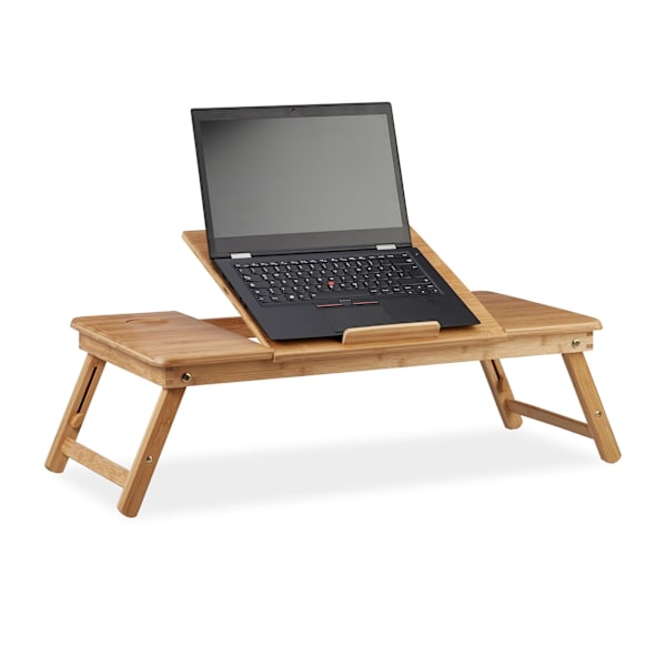 Laptopbord i bambu XL