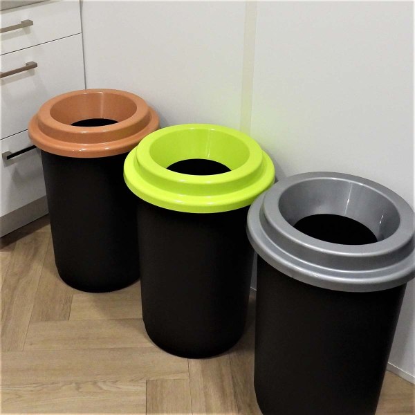 Plafor - Eco Sort Bin 50L - Återvinning - Gul