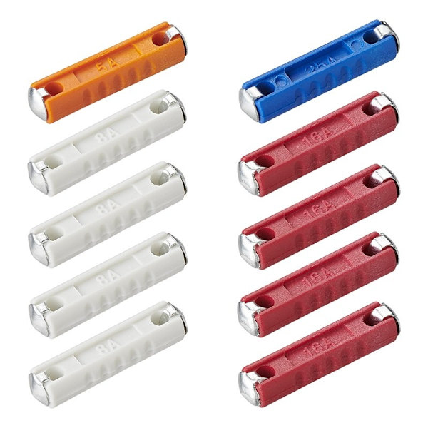 Sikringer Torpedo assorteret 10 stk