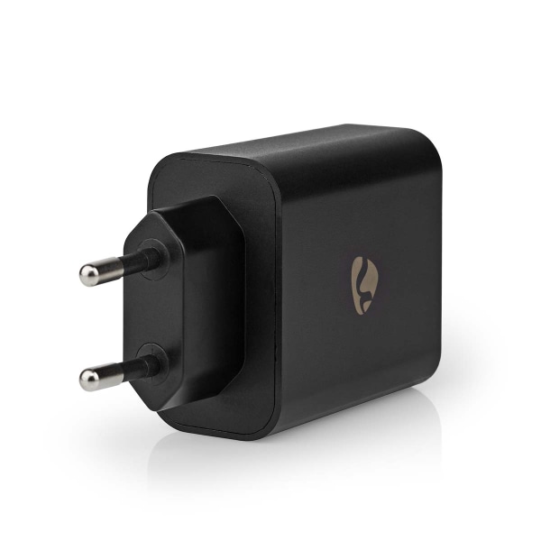Väggladdare | 65 W | Snabbladdnings funktion | 2.0 / 2.25 A / 3.25 A A | Antal utgångar: 2 | USB-A / USB-C™ | Automatiskt val av Spänning