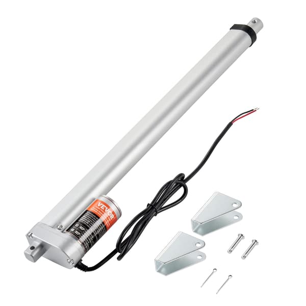 12V lineær aktuator, 400 mm slaglængde, 1500N, IP54