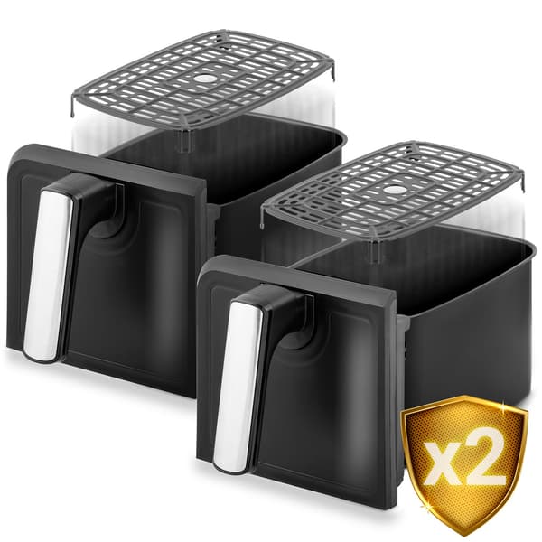 Luftfritös BD-653 Svart/Silver