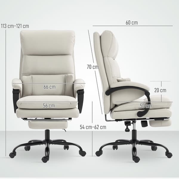 Ergonomisk kontorsstol, justerbar, svankstöd, ljusgrå