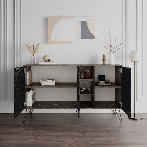 Console Clara - Mörkbrun, Bendir