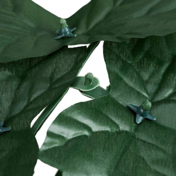 Ivy Leaf Privacy Screen, sæt med 12 paneler