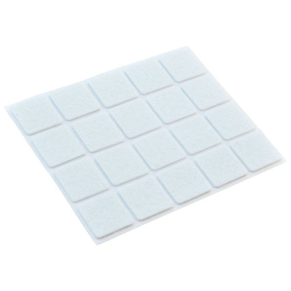 Självhäftande Möbeltassar i Filt - Skydd för Möbler (20-pack)
