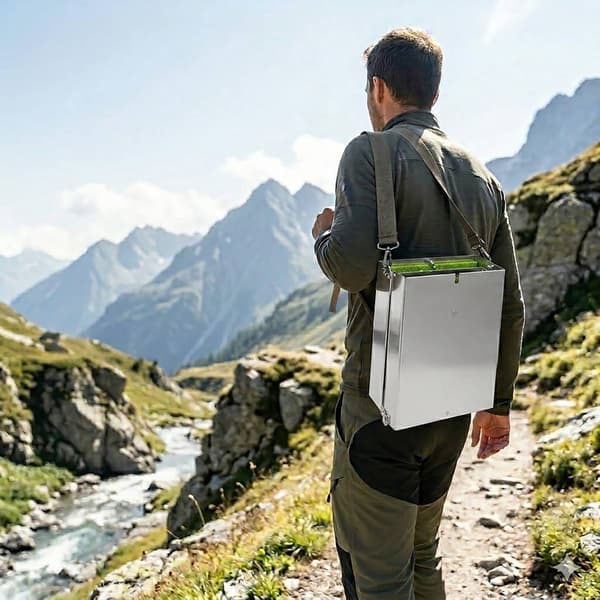 Gold Sluice Box – Sammenklappelig letvægtsaluminium