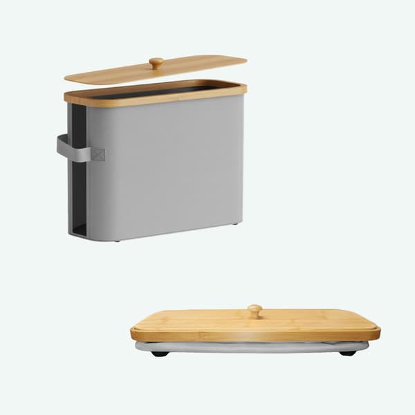 Toiletpapiropbevaring, stofholder, 12 ruller