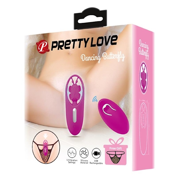 Dancing Butterfly Trusse Stimulator fjernbetjening