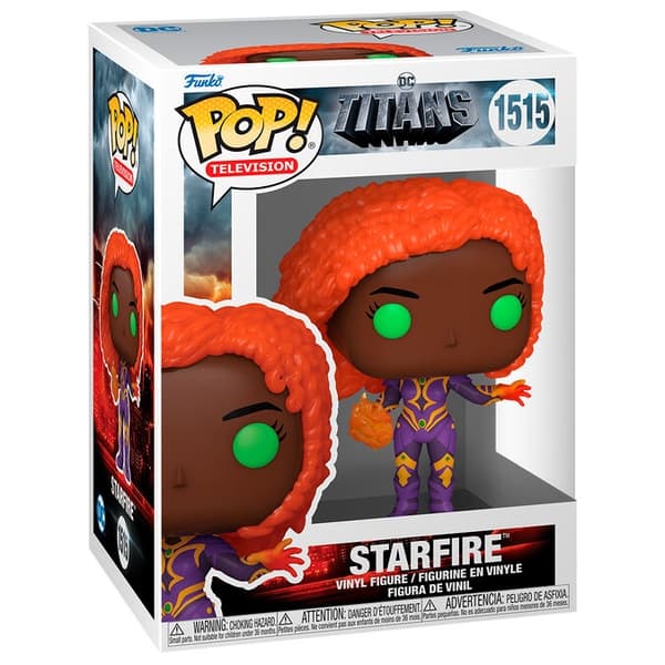 Titans Starfire Action Figur - 6-tommer samlerlegetøj
