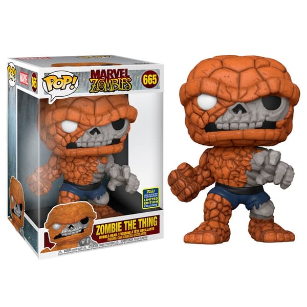 POP-figur Marvel Zombies The Thing Eksklusiv 25 cm
